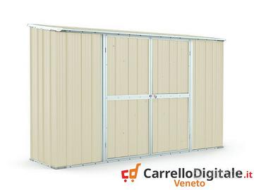Casetta lamiera per esterno 307x100 avorio