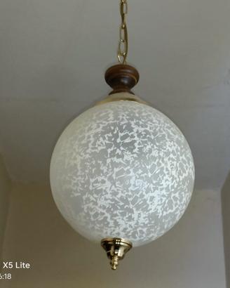 Lampadario a boccia
