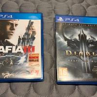 Mafia 3 + Diablo 3 per PS4