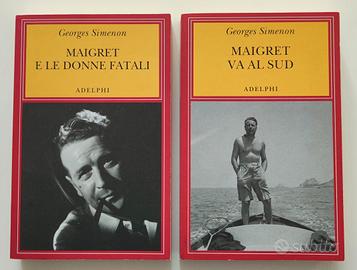 Coppia libri Simenon / Maigret - Libri e Riviste In vendita a Venezia