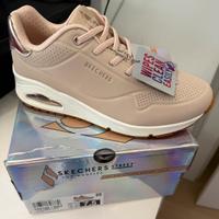 Skechers Uno Shimmer Away 37.5 EU NATURAL