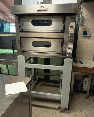forno pizza elettrico 4kw per bocca 