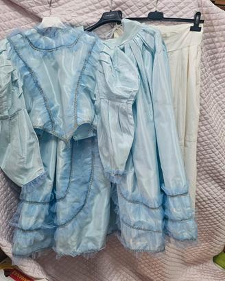 Costume carnevale anni 70 da bambina
