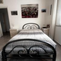 Letto 1 piazza e mezzo in metallo