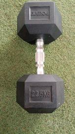 Manubrio singolo gommato 22.5kg