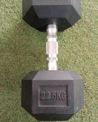 Manubrio singolo gommato 22.5kg