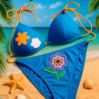 Bikini Ricamato Fiori uncinetto 