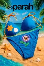 Bikini Ricamato Fiori uncinetto 