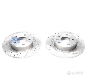 DISCHI FRENO FORATI E SCANALATI PER BMW