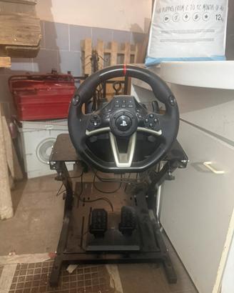 Volante con pedali ps4