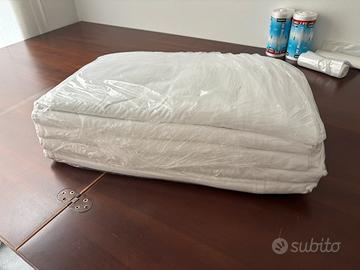 COPRIPIUMONI 250x200, 100% cotone ITALIANO.