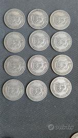 Monete britanniche in argento 500