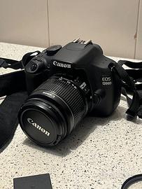 canon 1200D + 2 obiettivi + borsa