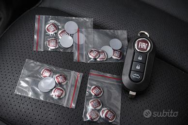 adesivo piccolo Fiat telecomando chiave macchina 