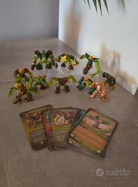 Lotto Gormiti popolo della foresta