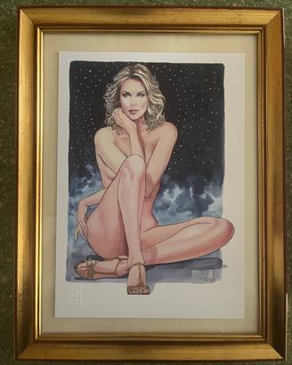 Omaggio a Charlize Theron di Milo Manara