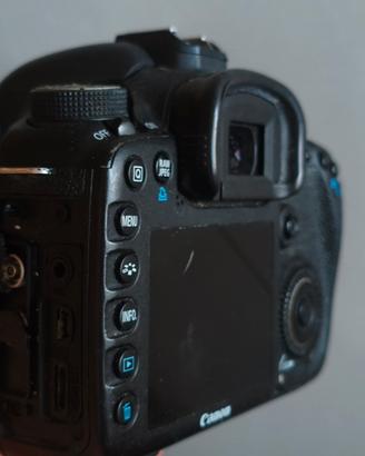Canon 7D fotocamera con difetto