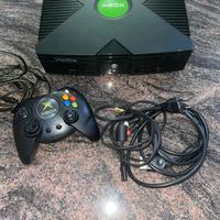 Console Xbox Classic con controller