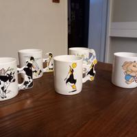 Tazze vintage con animali 