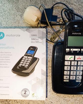Telefono cordless Motorola S3001 come nuovo