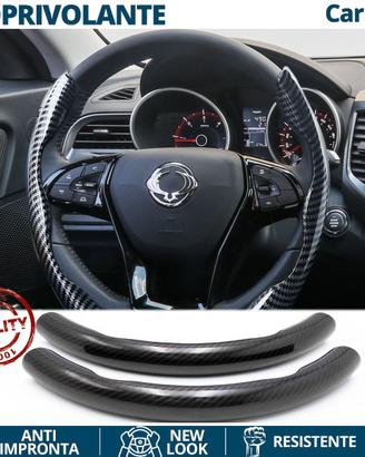 COPRIVOLANTE Per SSANGYONG in FIBRA DI CARBONIO