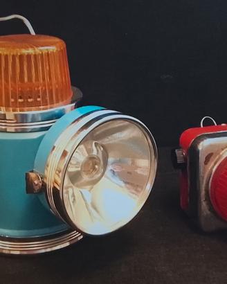 2 lampade portatili anni 50