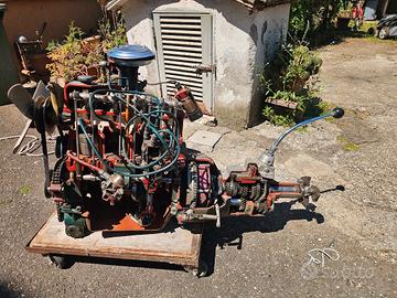 SPACCATO MOTORE FIAT VINTAGE DIDATTICO AUTOSCUOLA