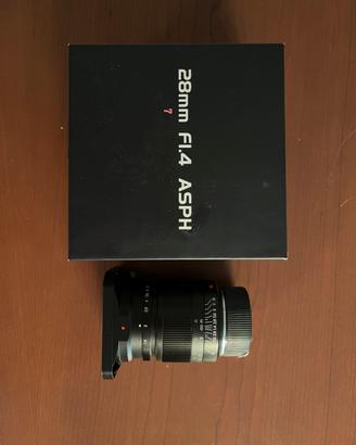 TTArtisan 28mm f/1.4 ASPH - Attacco Leica M