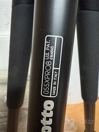 Cavalletto professionale Manfrotto – Alluminio,