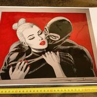 Stampa Diabolik 42x30 firmata Enzo Facciolo