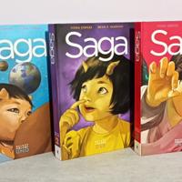SAGA DELUXE COMPLETA 1 2 3 DI BAO PUBLISHING NUOVI