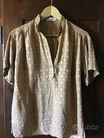 Camicia in seta, maglia, blusa