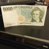 Banconota 5000 Lire Italiane (SPL/qFDS)
