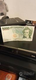 Banconota 5000 Lire Italiane (SPL/qFDS)