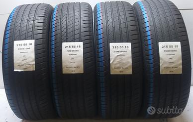 4 GOMME 215 55 18 FIRESTONE A1870
