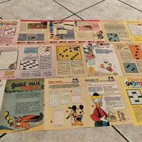 Lotto giochi vintage Topolino