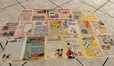 Lotto giochi vintage Topolino