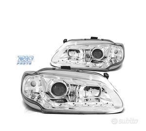 FARI RENAULT MEGANE 96-99 LUCE DIURNA A LED FONDO 