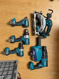 Set di utensili a batteria Makita 18V — 5 utensili