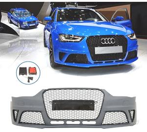 PARAURTI ANTERIORE AUDI A4 B8 11-15 LOOK RS GRIGLI