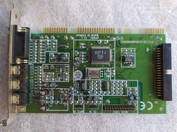 Opti 82C931 ISA 16bit Scheda Audio AT931 IDE
