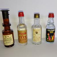 Mignon boccette liquore grappa