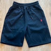 Pantaloncini corti della tuta neri Ralph Lauren