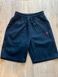 Pantaloncini corti della tuta neri Ralph Lauren