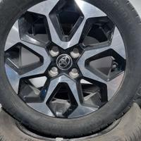 4 cerchi in lega originali toyota con gomme 15
