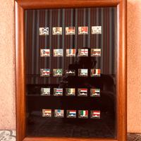 Quadro spille Mondiali Italia 90
