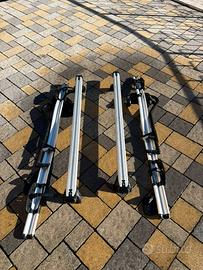 Barre portatutto + 2 portabici da tetto Thule