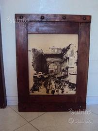 Quadro alinari porta capuana" anni '50