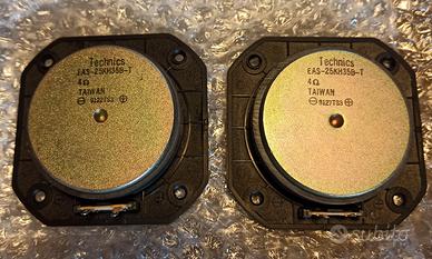 tweeter technics CS60 CS65 coppia tweeter a cupola