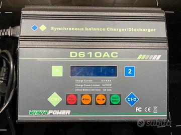 Caricabatterie modellismo D610AC